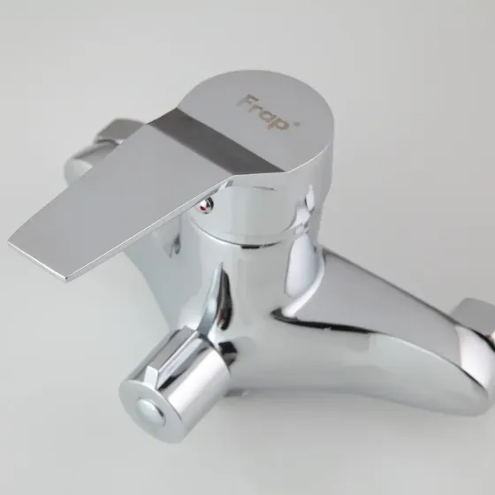 Смеситель для ванны FRAP F22063 с душевым гарнитуром, длинный Киев