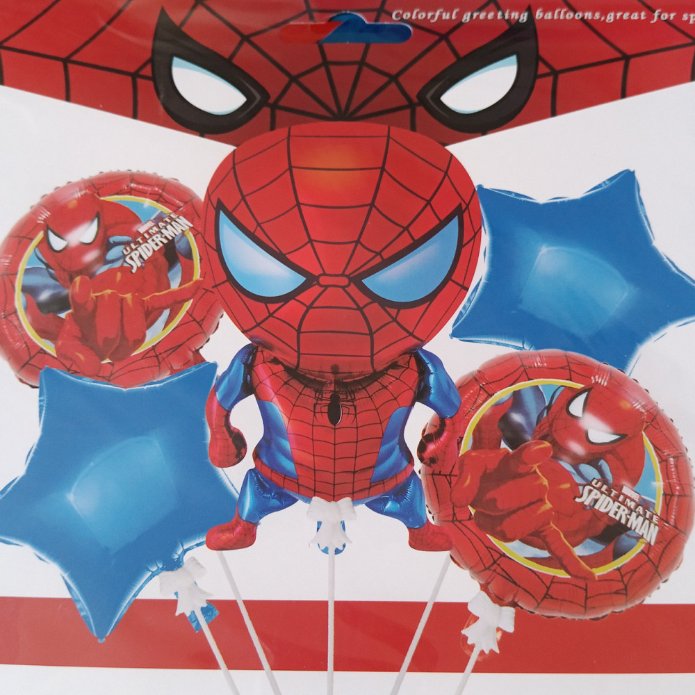 Набор воздушных шаров человек паук (5 предметов) Киев - изображение 2