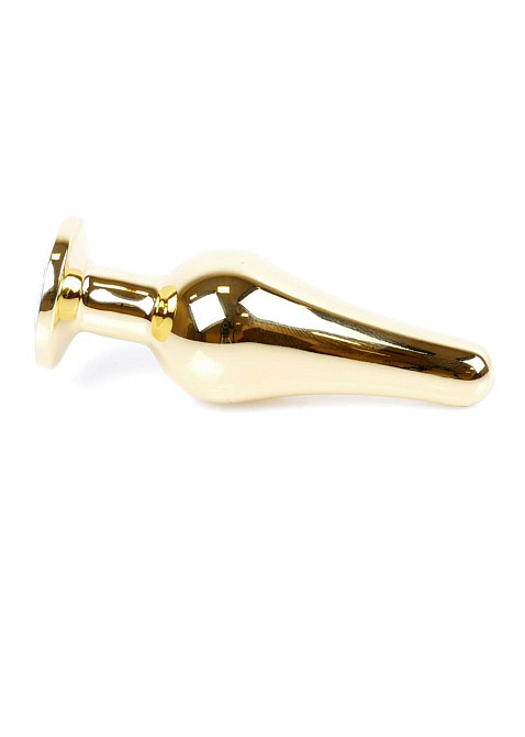 Анальная пробка Jawellery Gold BUTT PLUG-Green Sex Aura Киев - изображение 5