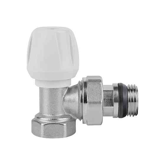 Кран радіаторний Icma 1/2" з антипротіканням кутовий No803+940 Київ