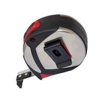 Рулетка 5м x 19мм магніт, гумова, метал. вставки, стопор полотна Ultra Мукачево - фото 1