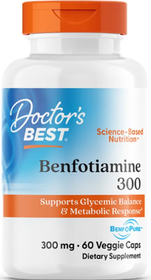 Бенфотиамин Doctor's Best Benfotiamine 60 вег капс Киев - изображение 1