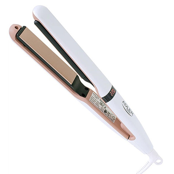 Плойка-випрямляч, Плойка вирівнювач, Випрямляч для волосся з турмаліном, Укладання волосся випрямляч DG-18 Львів - фото 1