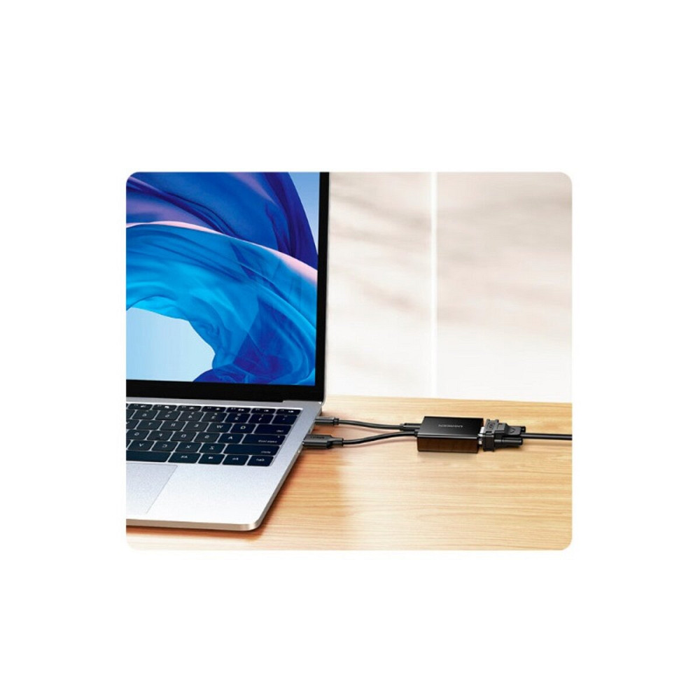 Перехідник UGREEN CM611 HDMI to VGA Adapter(UGR-90813) (UGR-90813) Київ - фото 4