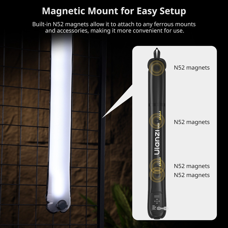 Видеосвет Ulanzi UA20 20W Portable Air Tube Light (L110 UA20) Одесса - изображение 8