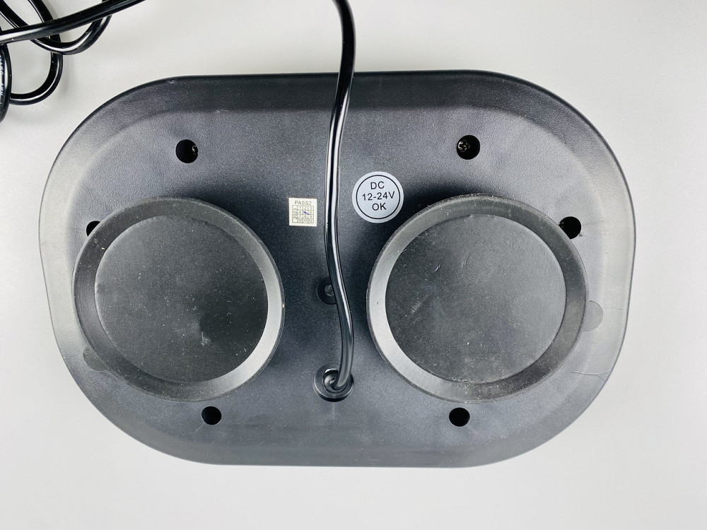 Проблисковий маячок світлодіодний для спецтехніки 12В/24В живлення від прикурювача на магніті LED діодний маяк Мукачево - фото 9