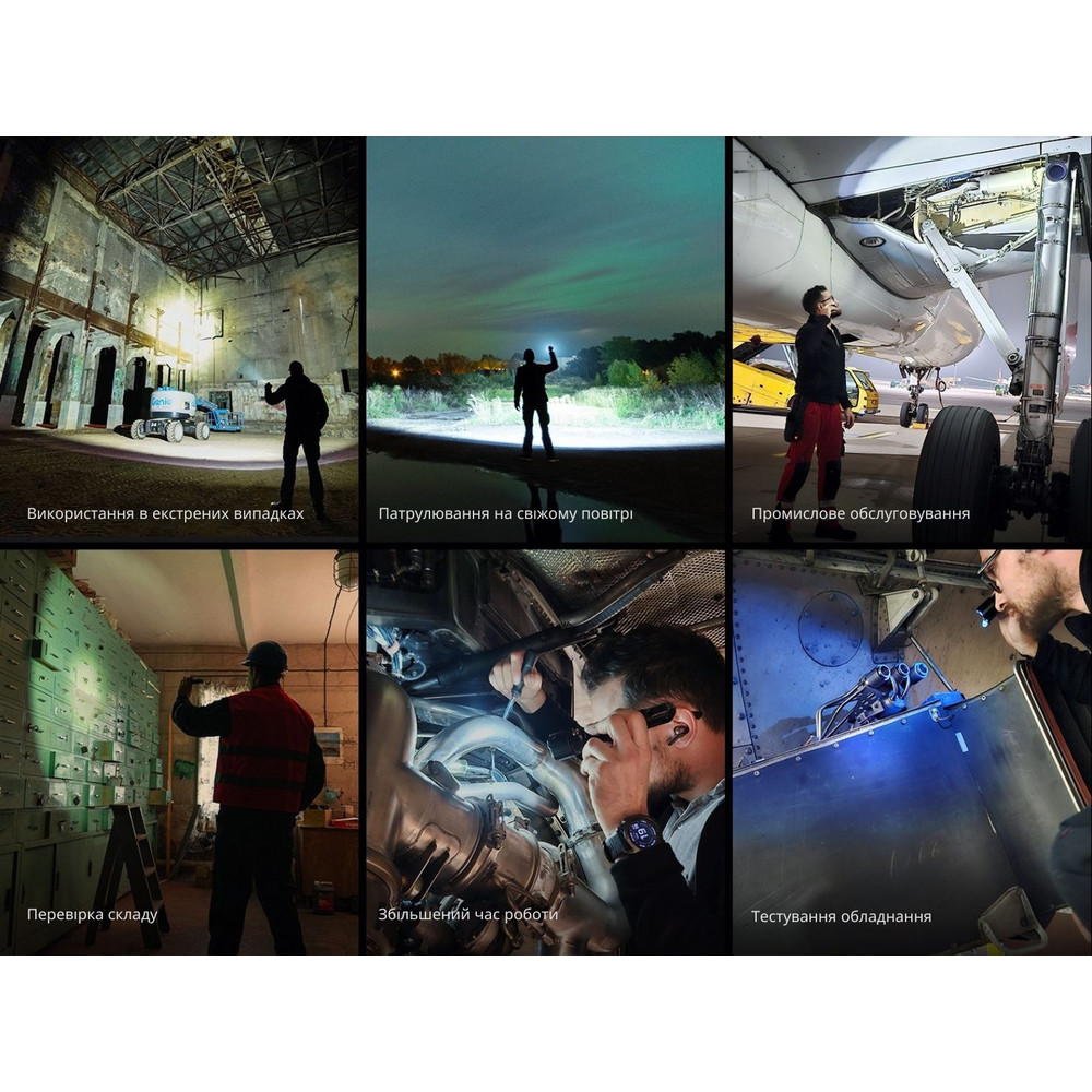 Ліхтар професійний Fenix WF25RM з магнітною зарядкою Київ - фото 15