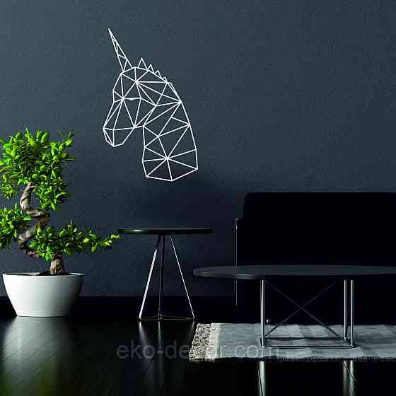 Декоративное настенное Панно «Бодибилдер», Декор на стену 110*68 см, Белый Киев