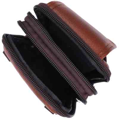 Сумка Vintage На пояс кожаная Светло-коричневая (22565) Винница