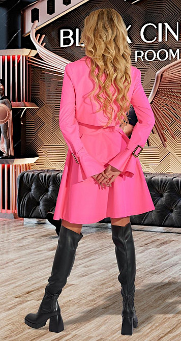 Розкльошений плащ на підкладці (44) Київ - фото 5