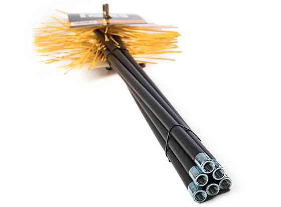 Набір для чищення димоходу Savent, щітка 400 мм Київ