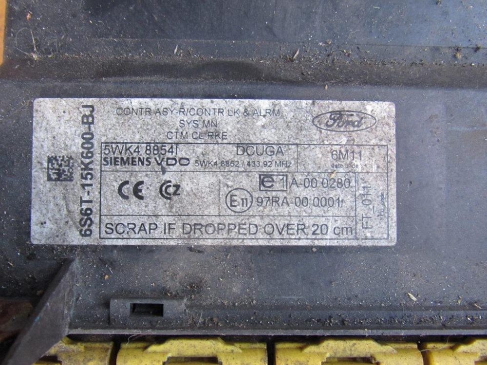 Блок комфорта Ford Fusion 2002-2012 (6S6T-15K600-BJ) Ковель - изображение 2