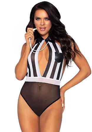 Костюм рефері Leg Avenue Roleplay Bedroom Referee One size, свисток Sex Aura Київ