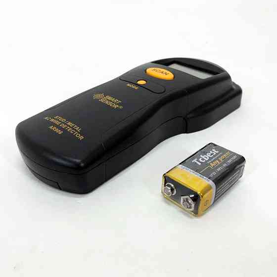 Шукач прихованої проводки та металу AR 906, детектор, індикатор, EZ-313 шукач, сканер Київ