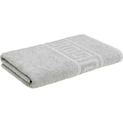 Рушник Home Line махровий бордюрний (сірий) 400 гр/м2, 50х90 см (179751) Вінниця