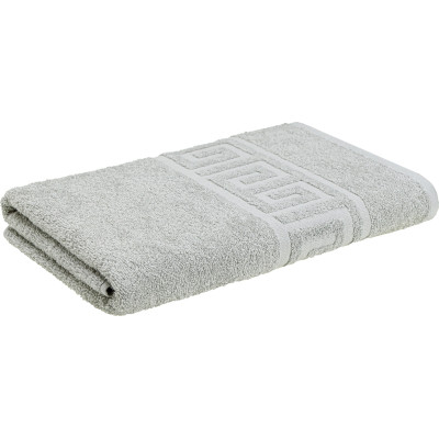 Рушник Home Line махровий бордюрний (сірий) 400 гр/м2, 50х90 см (179751) Вінниця - фото 1