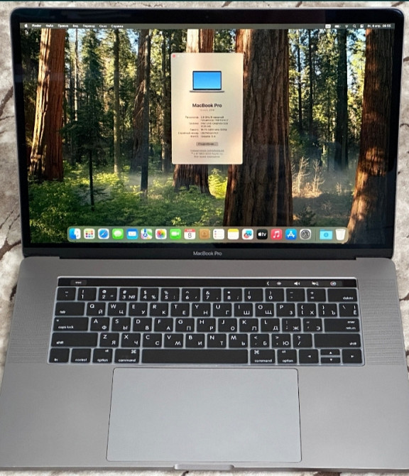 Ноутбук MacBook Pro 15 (2019) i7 16/256Gb. Radeon Pro 4Gb. Київ - фото 6