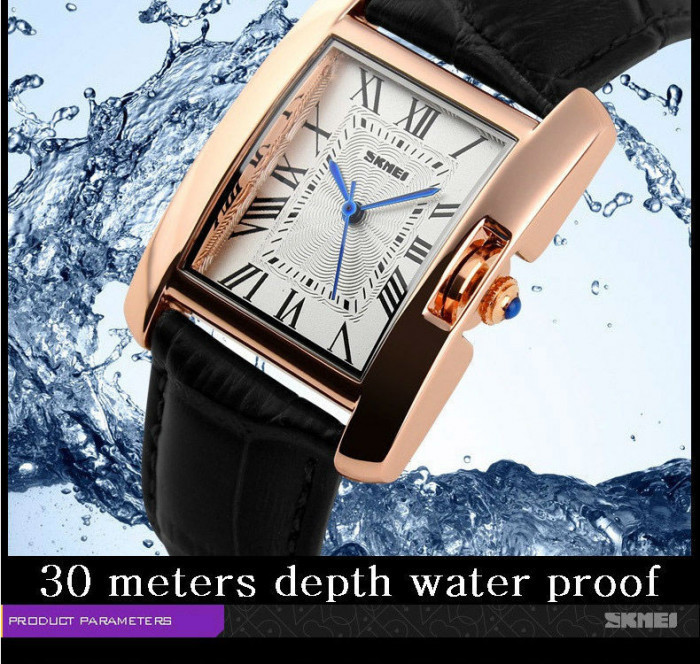 Жіночий годинник Skmei 1085 Spring (Чорний) Вінниця - фото 9