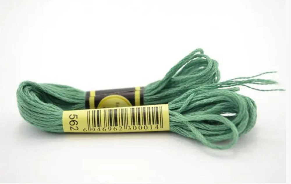 Нитки мулине для вышивки 562 Киев - изображение 1