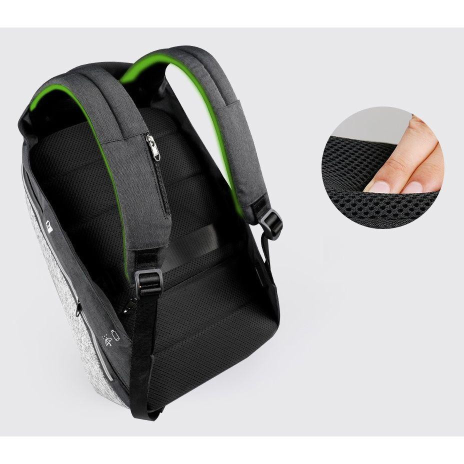 Рюкзак Tigernu 15.6" чорний-сірий Київ - фото 6