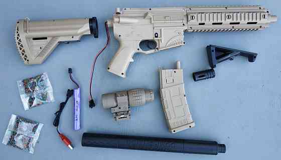 Іграшковий автомат М416 на орбізах орбіган гель бластер. Харків