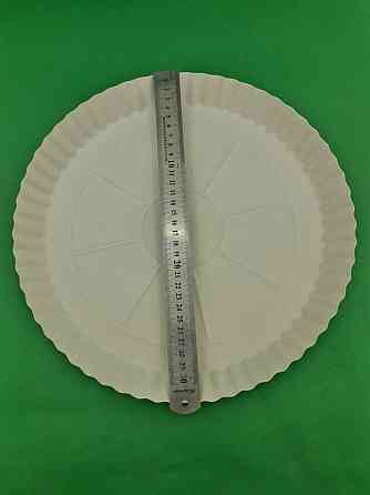 Тарілка паперова під піцу 300мм біла 100 шт Харків