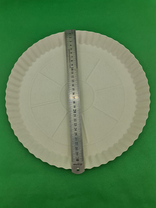 Тарілка паперова під піцу 300мм біла 100 шт Харків - фото 2