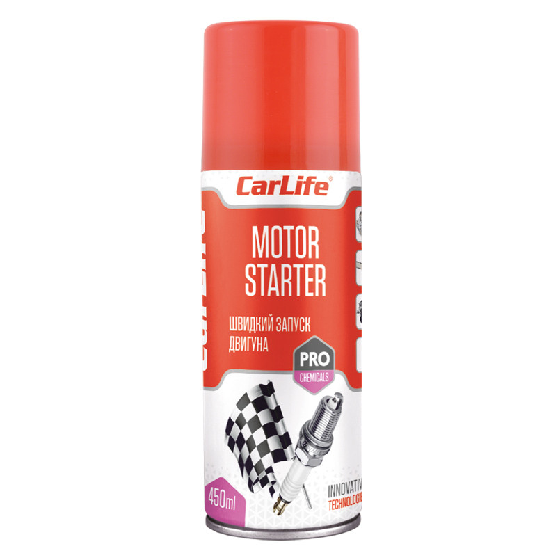 Быстрый старт двигателя Carlife Motor Starter 450мл Львов - изображение 1