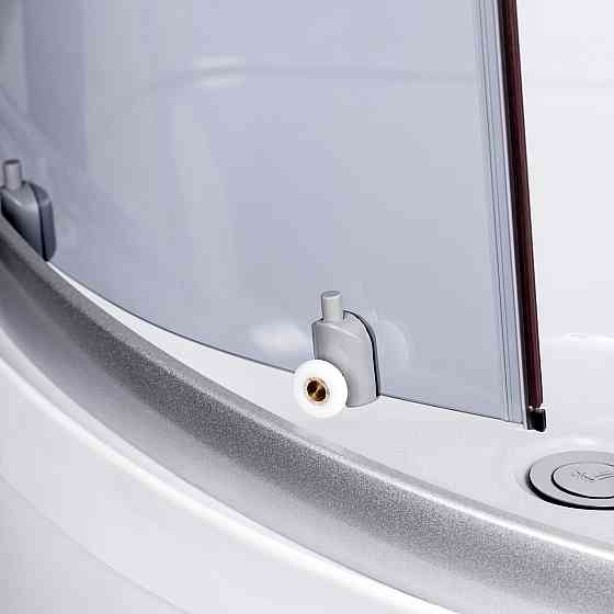 Гидромассажный бокс Lidz Tani SBM90x90.SAT.HIGH.GR, стекло тонированное 4 мм Киев