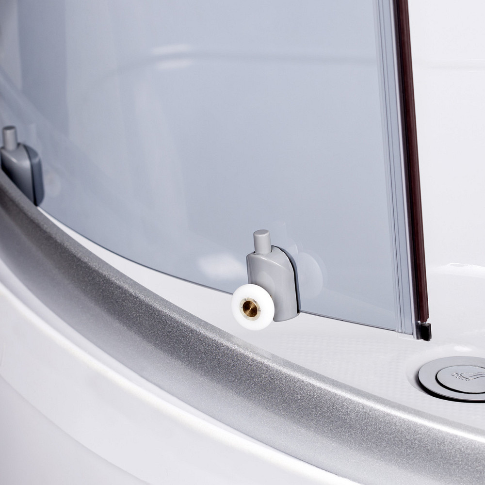 Гидромассажный бокс Lidz Tani SBM90x90.SAT.HIGH.GR, стекло тонированное 4 мм Киев - изображение 6