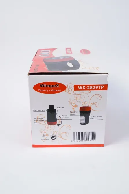Ліхтар акумуляторний Wimpex WX-2829ТР 5W 25 LED Вінниця - фото 6