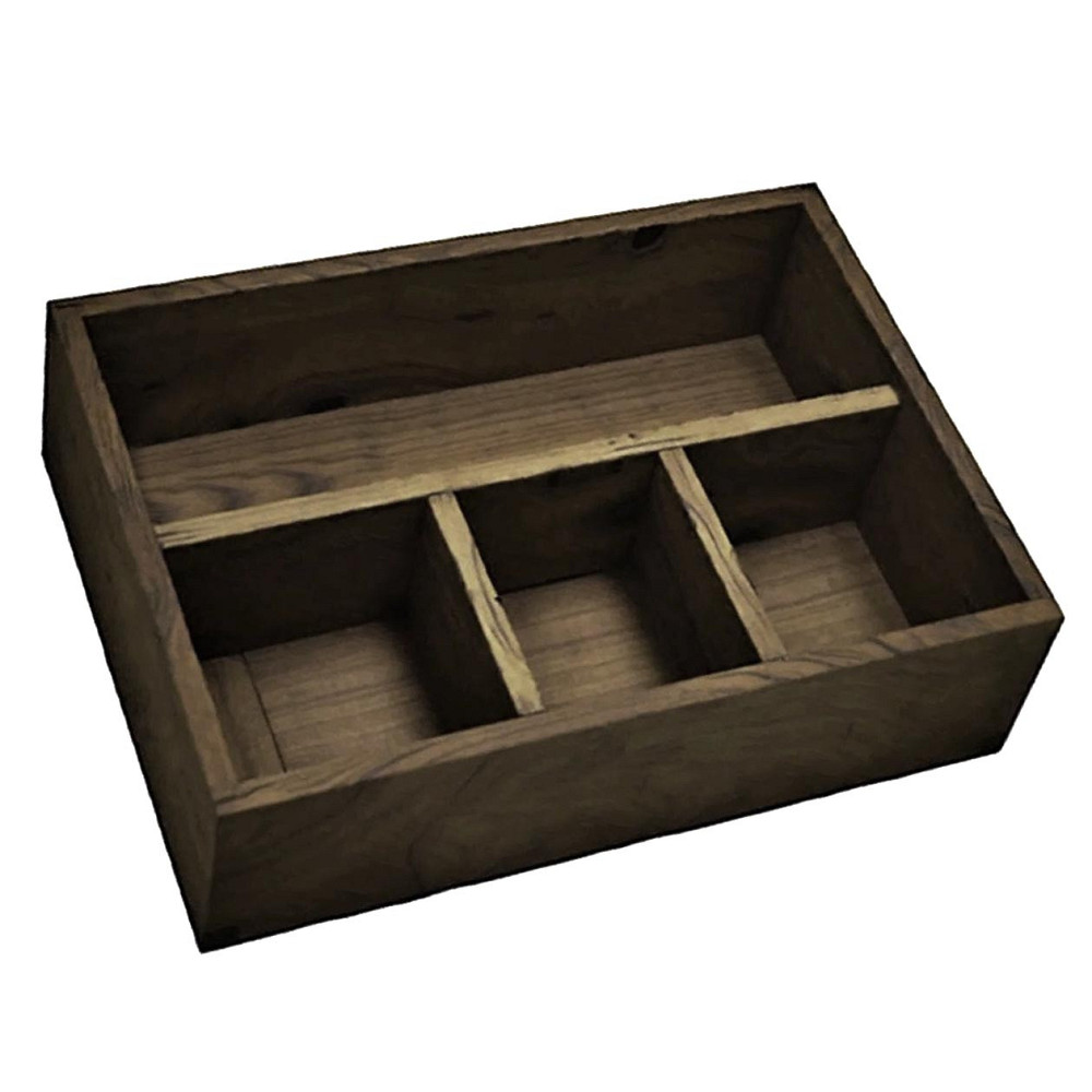 Менажниця дерев'яна "Буріто" сепія Миколаїв - фото 1