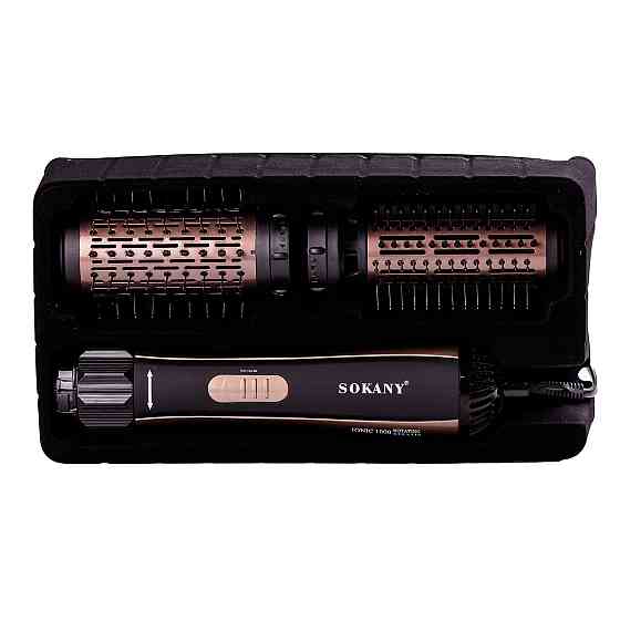 Фен-стайлер 2 в 1 Sokany SD903 з насадками Київ