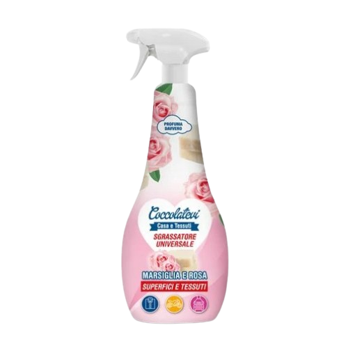 Засіб знежирюючий для поверхонь та тканин 750мл Марсельське мило і троянда COCCOLATEVI Житомир - фото 1