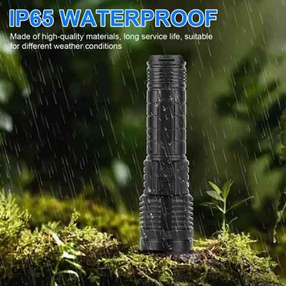 Пылевлагозащищенный ударопрочный фонарь PLD-H007, Профессиональный тактический фонарик CU-77 Львов