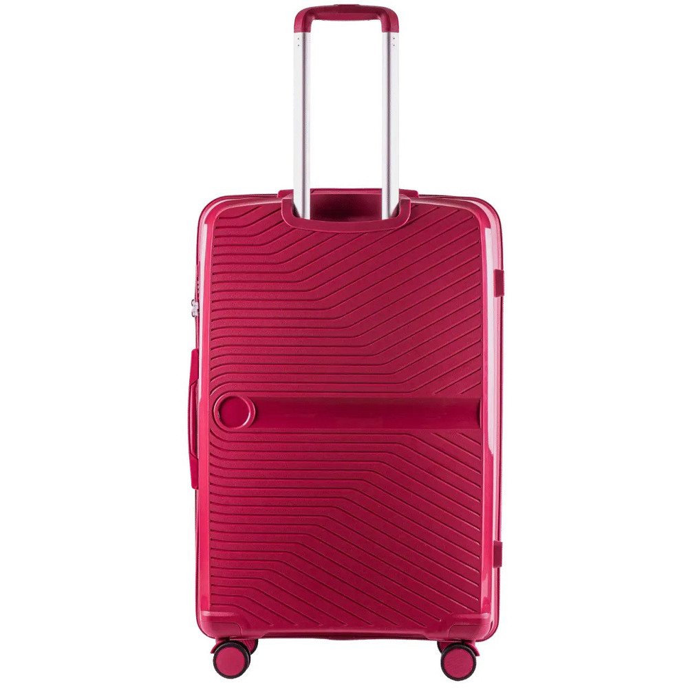 Чемодан полипропиленовый WINGS 181-04 большой 75 см красный Киев - изображение 3