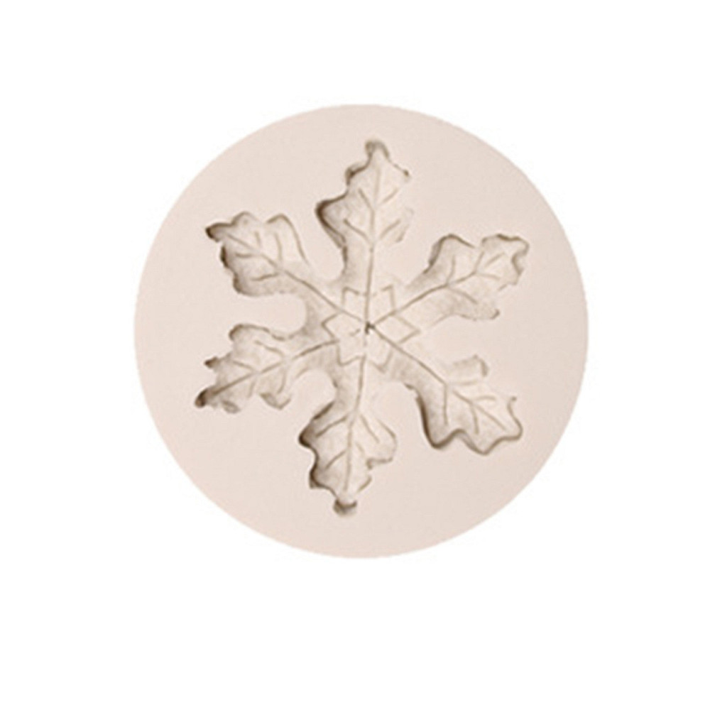 Молд Снежинка новогодний 72 мм серый Киев - изображение 3