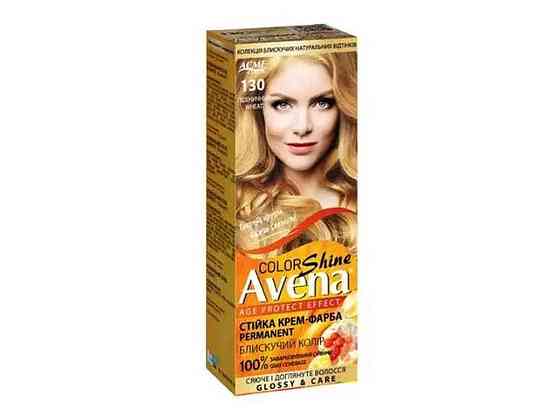 Крем-фарба Shine Color 130 Пшеничний ТМ AVENA Solmir Київ