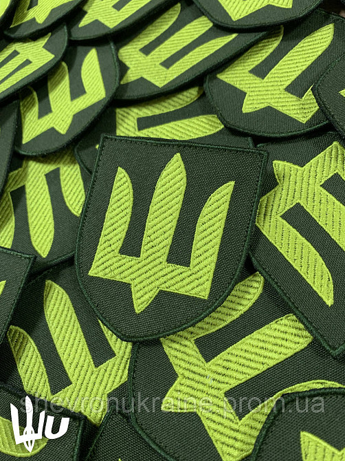 Шеврон Сухопутные войска (Форма щит. На липучке) Размер 8x7см Киев - изображение 4