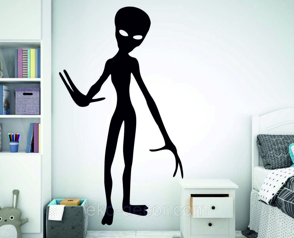 Декоративное настенное Панно «НЛО», Декор на стену 70*39 см, Черный Киев - изображение 10