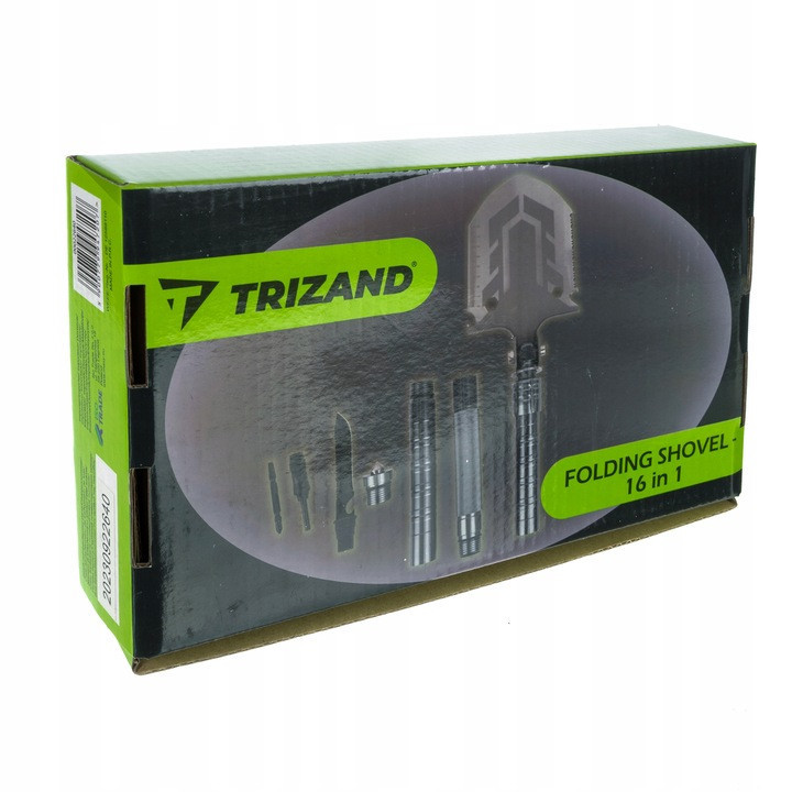 Туристична Лопата саперна складана 16в1 з 2 чохлами Trizand (22640) Нововолинськ - фото 7