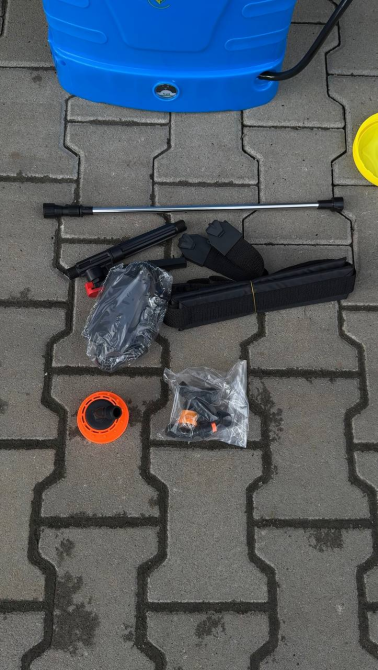 Ранцевый аккумуляторный опрыскиватель VMF EURO SAB-16 (16 литров) 12В/8Ач Киев - изображение 6