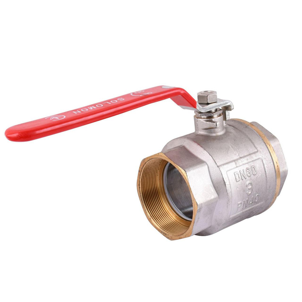 Кран кульовий прямий SOLOMON 3″ ВВ КР PN40 В1001 (000002172) Київ - фото 1