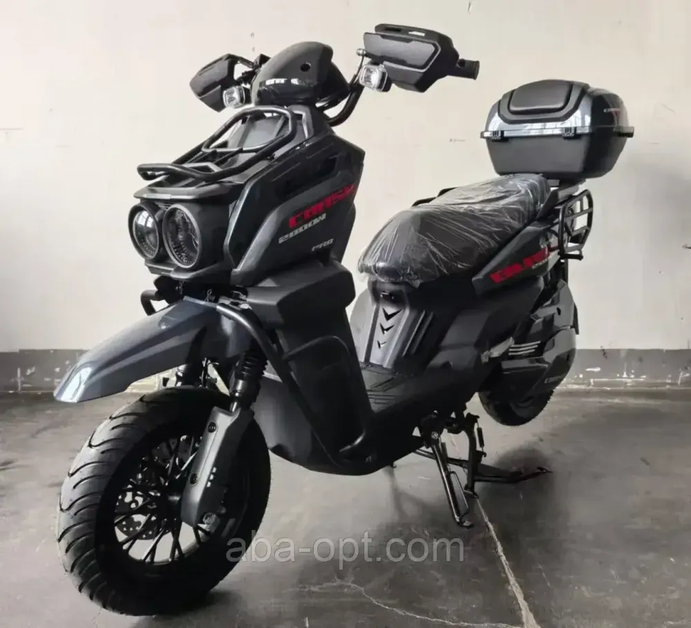 Електроскутер CORSO BlackFury 2999W-72V-50Ah LiFePO4 шини 12"-12" купити дешево Україна Одеса - фото 7