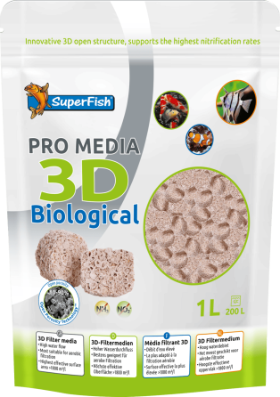 Наповнювач для фільтра SUPERFISH 3D MEDIA 1000 ML (A8040650) Київ