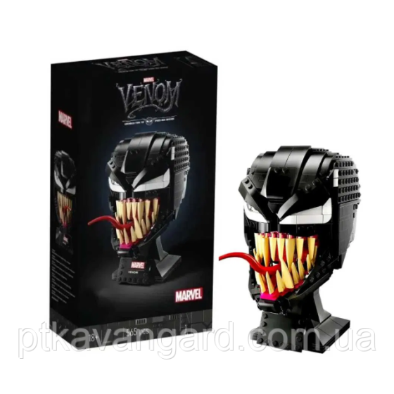 Конструктор голова Венома 565 деталей Super Heroes Marvel 99028 Хмельницький