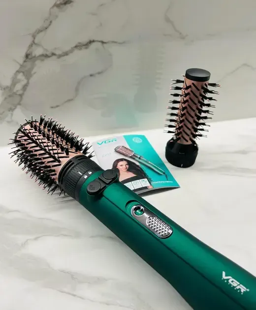 Фен щетка для волос 2в1 Vgr V-498, стайлер браш Коломыя - изображение 2