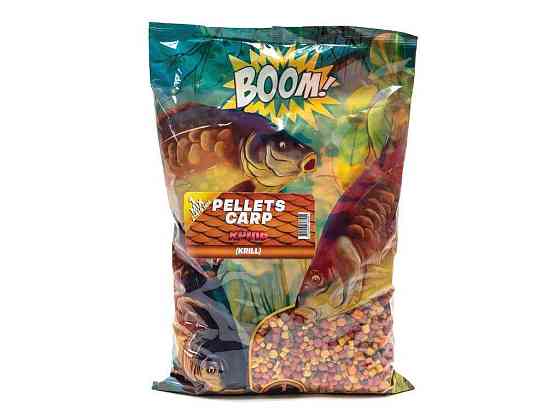 Принада в гранулах Pellets Кріль 4-22мм 1кг Спод Мікс ТМ BOOM Київ