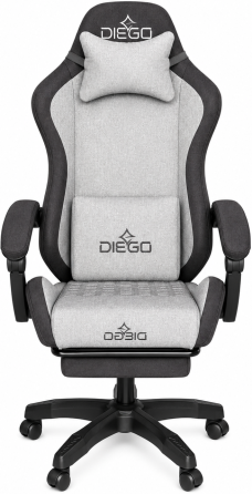 Кресло геймерское DIEGO Fabric X Gray Киев