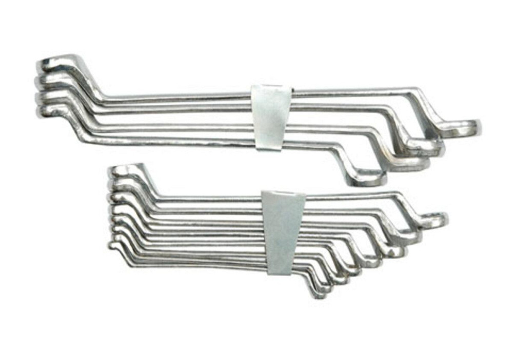 Ключі накидні вигнуті VOREL М 6-32 мм, компл. 12 шт [2/8] Одеса - фото 1